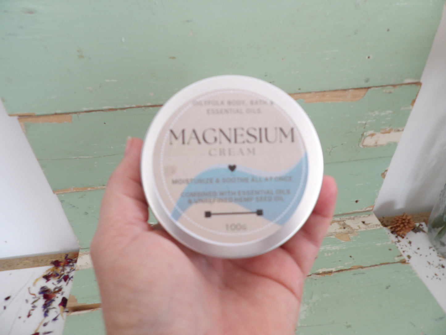 Magnesium Cream with Essential Oils 100g