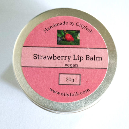 Strawberry Lip Balm 20g